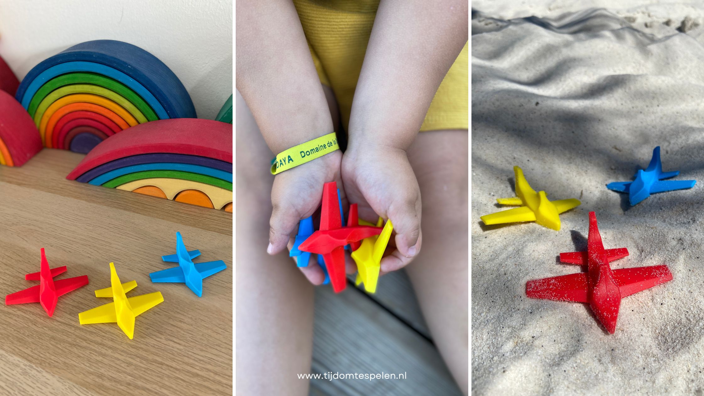 ToddleRoad Griplane Hangar Set getest: pengreep speelgoed