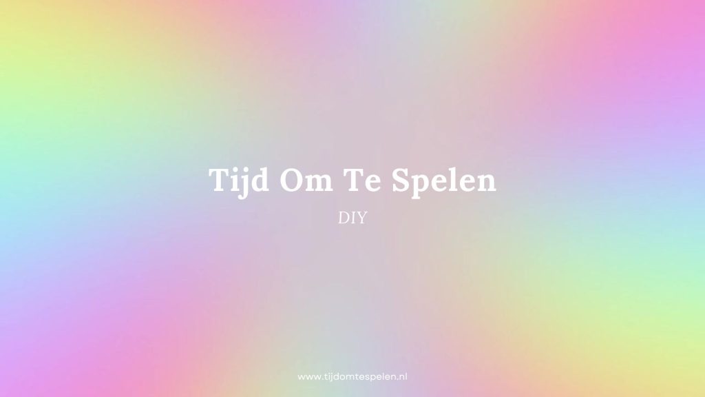 DIY TijdOmTeSpelen