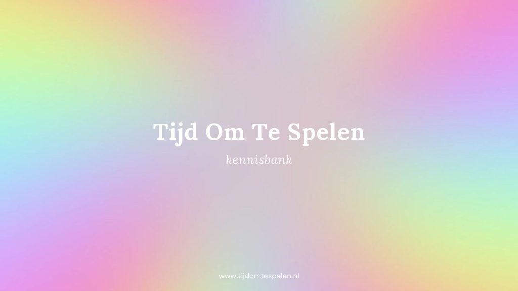 Kennisbank TijdOmTeSpelen