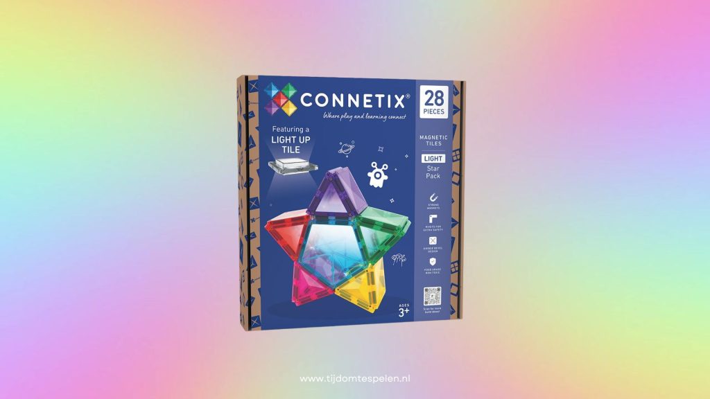 CONNETIX Light Star pack: magnetische tegel met lampje