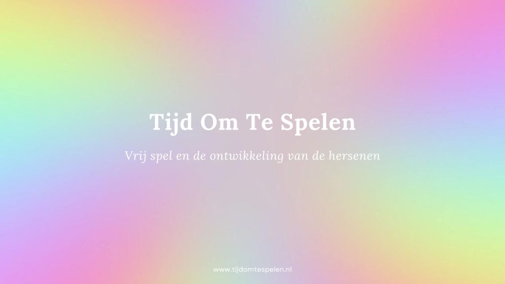 Vrij spel en de ontwikkeling van de hersenen