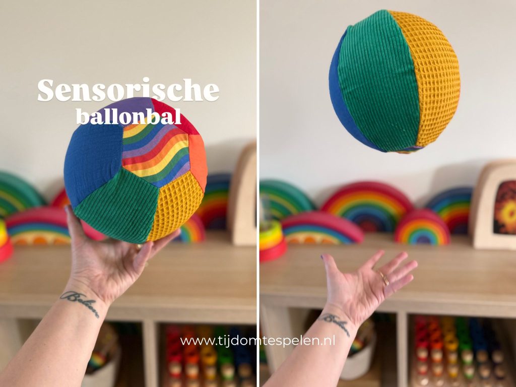 Sensorische ballonbal van Little Botanic Label