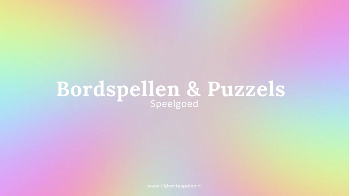 Bordspellen & Puzzels