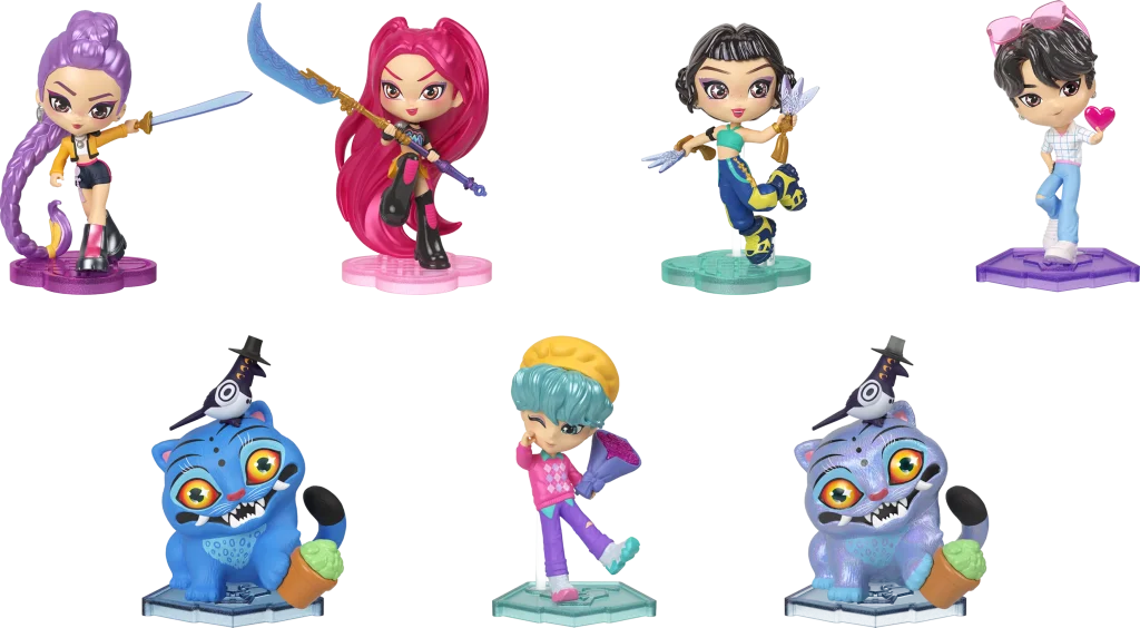 Mattel onthult eerste blik op ‘Golden’-lijn van KPop Demon Hunters™ speelgoed