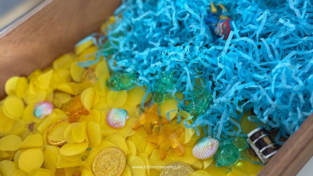 Een kant-en-klare sensorische bak Probeer de Jellystone Sensory Tray Play Kits