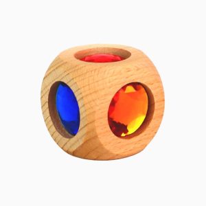 Bauspiel houten dobbelsteen