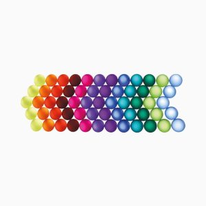 Bauspiel matte glitterstenen-60-delig