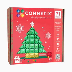 CONNETIX Kerstboom knikkerbaan-71-delig