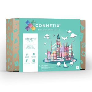 CONNETIX Magnetische Tegels Pastel Knikkerbaan 106 stuks