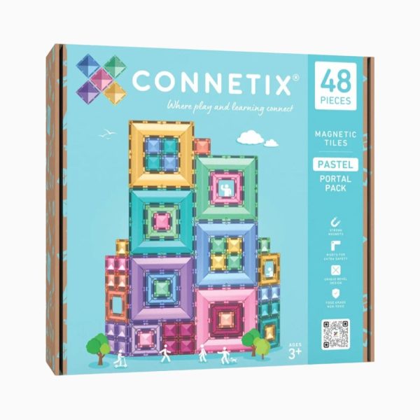 CONNETIX Pastel Portal pack-48-delig
