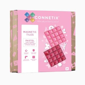 CONNETIX basisplaten Pink&Berry-2 – delig