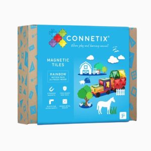 CONNETIX magnetische tegels Rainbow motion-24-delig-regenboog
