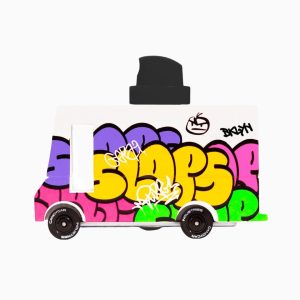 Candylab Toys Candylab Graffiti Van zwart-Candycar-Candylab Toys