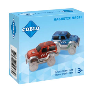 Coblo Racebaan auto's (2 stuks)