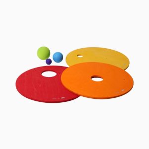 GRIMM's x Stapelstein Rolling Discs-warm regenboog