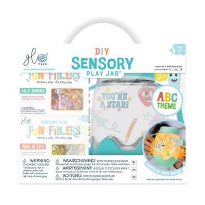 Glo Pals DIY Jarset Blue ABC