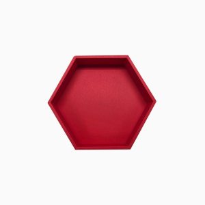 Grennn speelbakje zeshoekig-rood