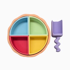 Grennn speelbakjes set pastel-kwartcirkels met schep