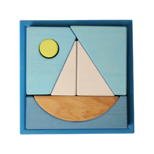 Grimm's Blokken Set Blauw