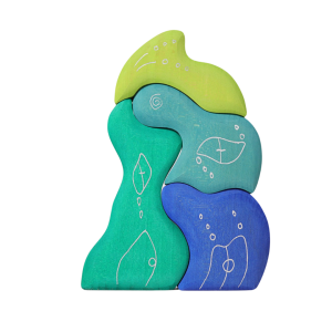 Grimm's Bouwblokken Casa Aqua - Waterhuis