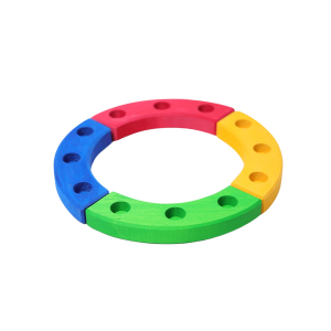 Grimm's Houten Jaarring Gekleurd