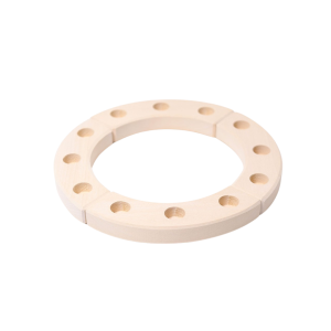 Grimm's Houten Jaarring Wit