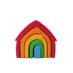 Grimm's Houten Regenboog Huisje