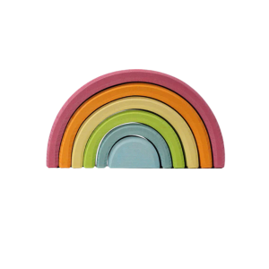 Grimm's Houten Regenboog Pastel
