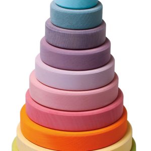 Grimm's Houten Stapeltoren Pastel