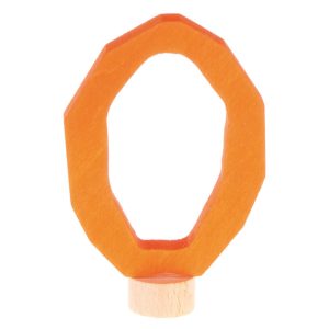 Grimm's Houten Steker Antroposofisch Cijfer 0