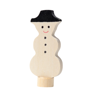 Grimm's Houten Steker Sneeuwman