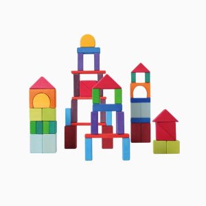 Grimm's geometrisch blokken 60-delig