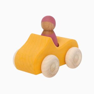 Grimm's houten auto geel