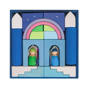 Grimm's houten blokkenset Polar Light