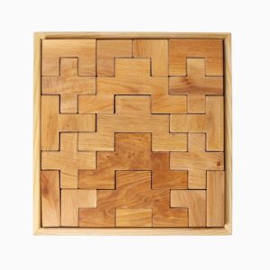 Grimm's houten blokkenset trap 19-delig