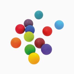 Grimm's houten knikkers regenboog