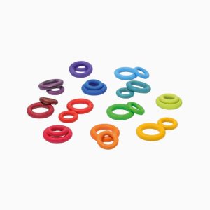 Grimm's houten ringen regenboog