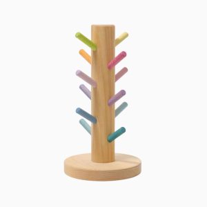 Grimm's houten sorteerboom pastel