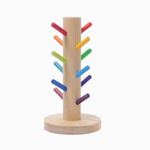 Grimm's houten sorteerboom regenboog