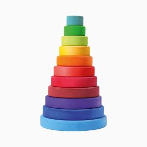 Grimm's houten stapeltoren regenboog