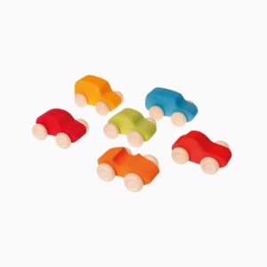 Grimm's speelgoedauto's set van 6