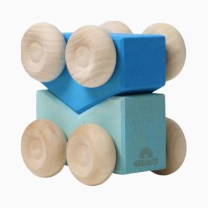 Grimm's stapelauto's blauw