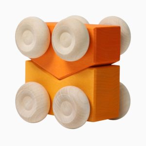 Grimm's stapelauto's oranje