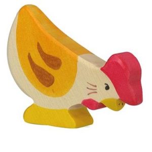 Holztiger Boerderij Kip pikkend 80016