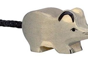 Holztiger Boerderijdieren Muis 80087