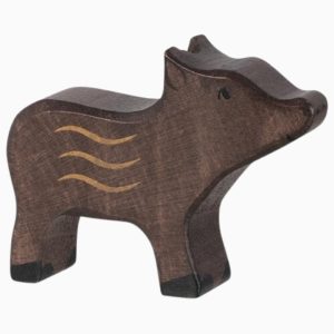 Holztiger-baby zwijn van hout