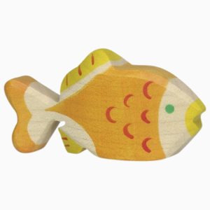 Holztiger-goudvis van hout