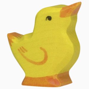 Holztiger-kuiken van hout