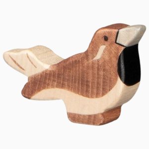 Holztiger-mus van hout