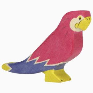 Holztiger-papegaai van hout